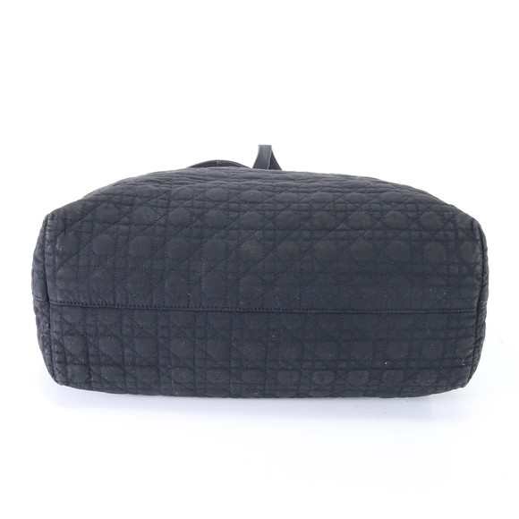 Christian Dior Cannage Tote Bag Navy - Picture 8 of 15